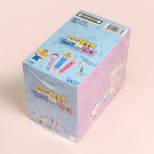 뽀롱뽀롱 뽀로로 립스틱모양 캔디 15입 1곽