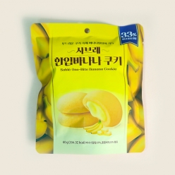 사브레 한입바나나 쿠키 60gX24개(1박스)