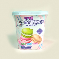 마카롱 쿠키세트 세가지맛 80gX36개(1박스)