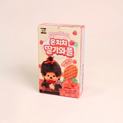 서주 몬치치 딸기와플 55gX36개(1박스)