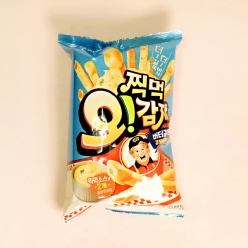 오리온 찍먹 오감자 버터갈릭 감자튀김맛 115gX16개(1박스)