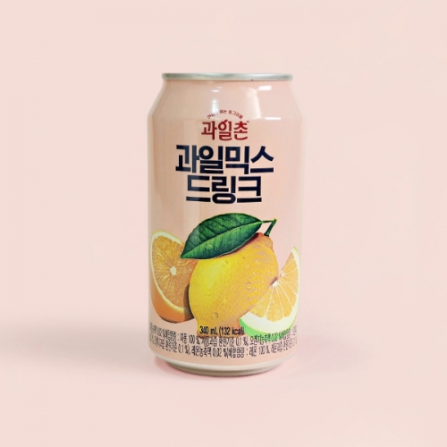 과일촌 과일믹스 드링크 340mlX24개 (1박스)