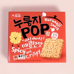 농심 누룽지팝 매콤한맛 142gX16개 (1박스)