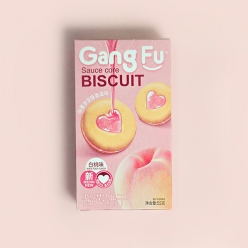강푸 복숭아맛 코어 비스킷 55gX48개(1박스)