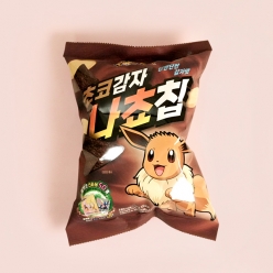 포켓몬 초코감자 나쵸칩 70gX16개(1박스)