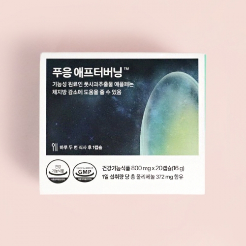 푸응 애프터버닝 800mgX20캡슐 1곽