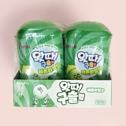 왓따! 구슬껌 레몬라임향 15gX10개(1곽)