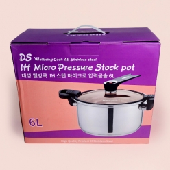 대성 웰빙쿡 IH 스텐 마이크로 압력곰솥 6L
