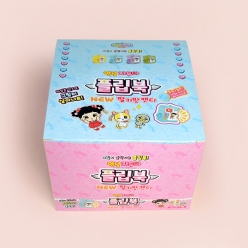 안녕자두야 플립북 뉴 딸기맛 캔디 8gX12개(1곽)
