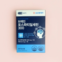 코오롱제약 브레인 포스파티딜세린 300, 30g(2gX15포) 1곽