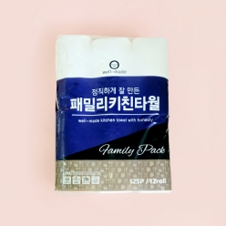 정직하게 잘 만든 패밀리 키친타월 12입 (2롤)