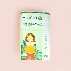 한예지 3겹 볼륨&소프트 30롤 (3롤)