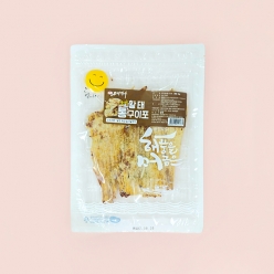 해풍을 머금은 조미 황태 통 구이포 80gX5개(1묶음)
