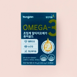 영진약품 초임계 알티지오메가 퓨어골드 30.96g(1032mgX30캡슐) 1곽