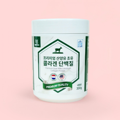 프리미엄 산양유 초유 콜라겐 단백질 300g 1통