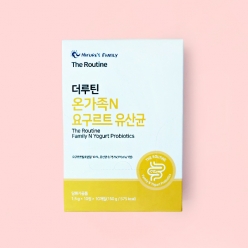 네이쳐스 패밀리 더루틴 온가족N 요구르트 유산균 150g(1.5gX10정X10개입) 1곽
