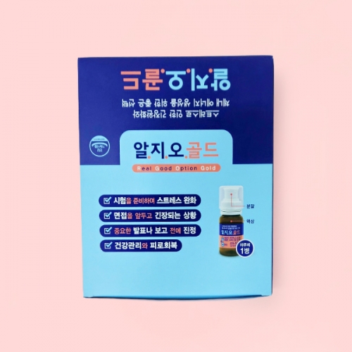조아제약 알지오 골드 (15mlX10병X3곽) 1박스