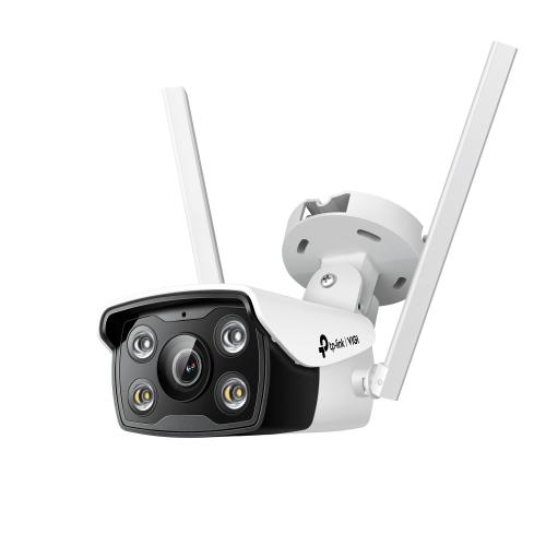 티피링크 VIGI C340-W 4MP 무선 전송 Wi-Fi 불렛형 야간 풀컬러 CCTV 네트워크 감시 카메라 (전원 어댑터 포함)VIGI C340-W(4mm)