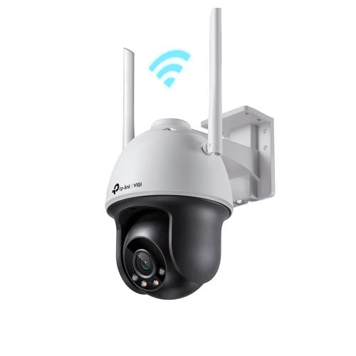 티피링크 VIGI C540-W 4MP 무선 전송 Wi-Fi 팬틸트 실외 방수 야간 풀컬러 CCTV 네트워크 감시 카메라VIGI C540-W(4mm)