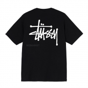 스투시 반팔 티셔츠 BASIC STUSSY 블랙