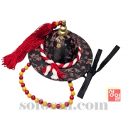 n4823 30cm삼색단검무모자