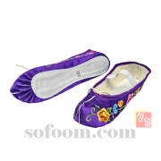 n4865 공단꽃수슈즈-보라색