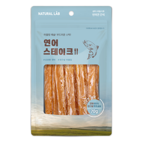 건강한육포 연어 스테이크 70g