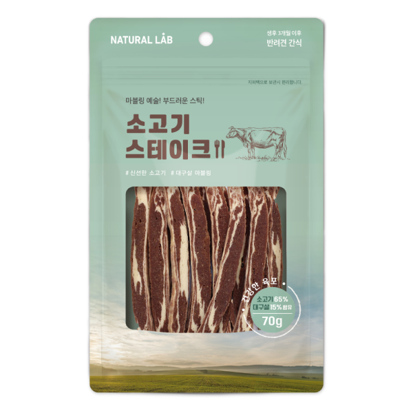 건강한육포 소고기 스테이크 70g 건강한육포 소고기 스테이크 70g