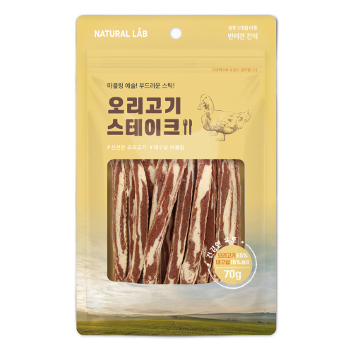 건강한육포 오리고기 스테이크 70g