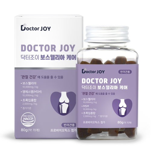 닥터조이 보스웰리아 케어 강아지영양제 관절 건강 80g