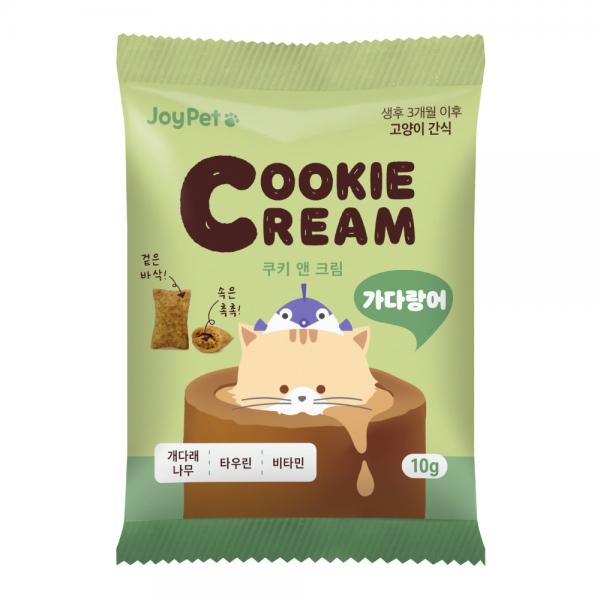 조이펫 쿠키 앤 크림 고양이간식 가다랑어 10g(낱개)