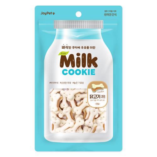 조이펫 강아지간식 밀크 쿠키 닭고기 100g