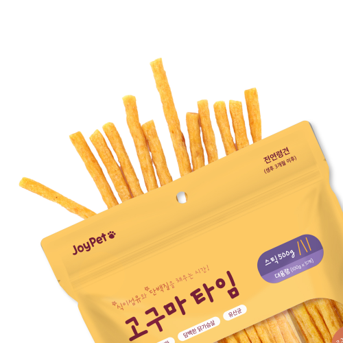 조이펫 강아지간식 고구마타임 스틱 500g