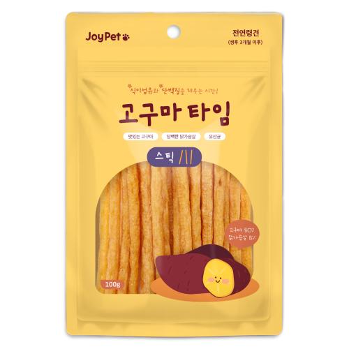 조이펫 강아지간식 고구마타임 스틱 100g