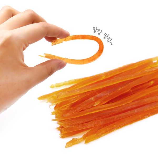 건강한육포 강아지간식 소프트 황태 슬림스틱 180g