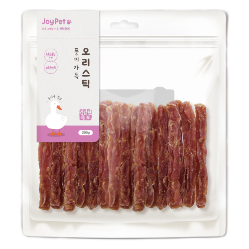 조이펫 건강한육포 강아지간식 풍미가득 오리스틱 200g