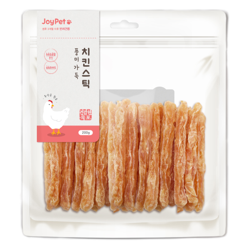 조이펫 건강한육포 강아지간식 풍미가득 치킨스틱 200g