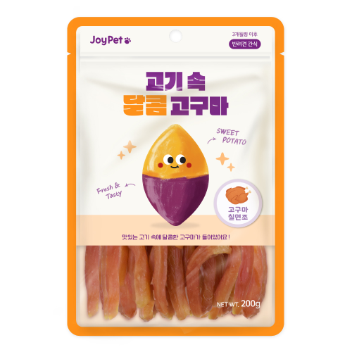 조이펫 고기속 달콤 고구마 강아지간식 고구마+칠면조 200g