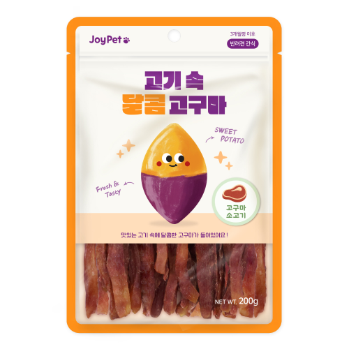 조이펫 고기속 달콤 고구마 강아지간식 고구마+소고기 200g