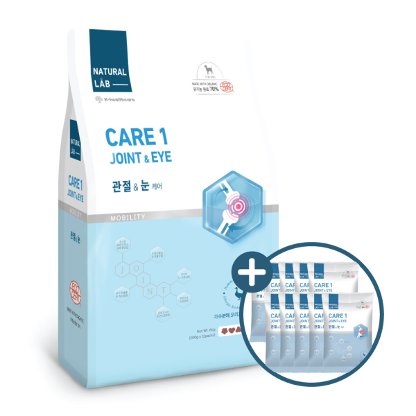 네츄럴랩 케어1 강아지사료 관절&눈(눈물) 6kg