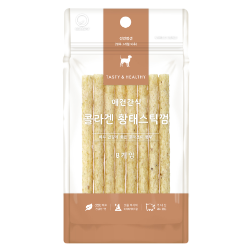 콜라겐 황태스틱껌 8개입 강아지간식