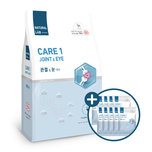 네츄럴랩 케어1 강아지사료 관절&눈(눈물) 2kg