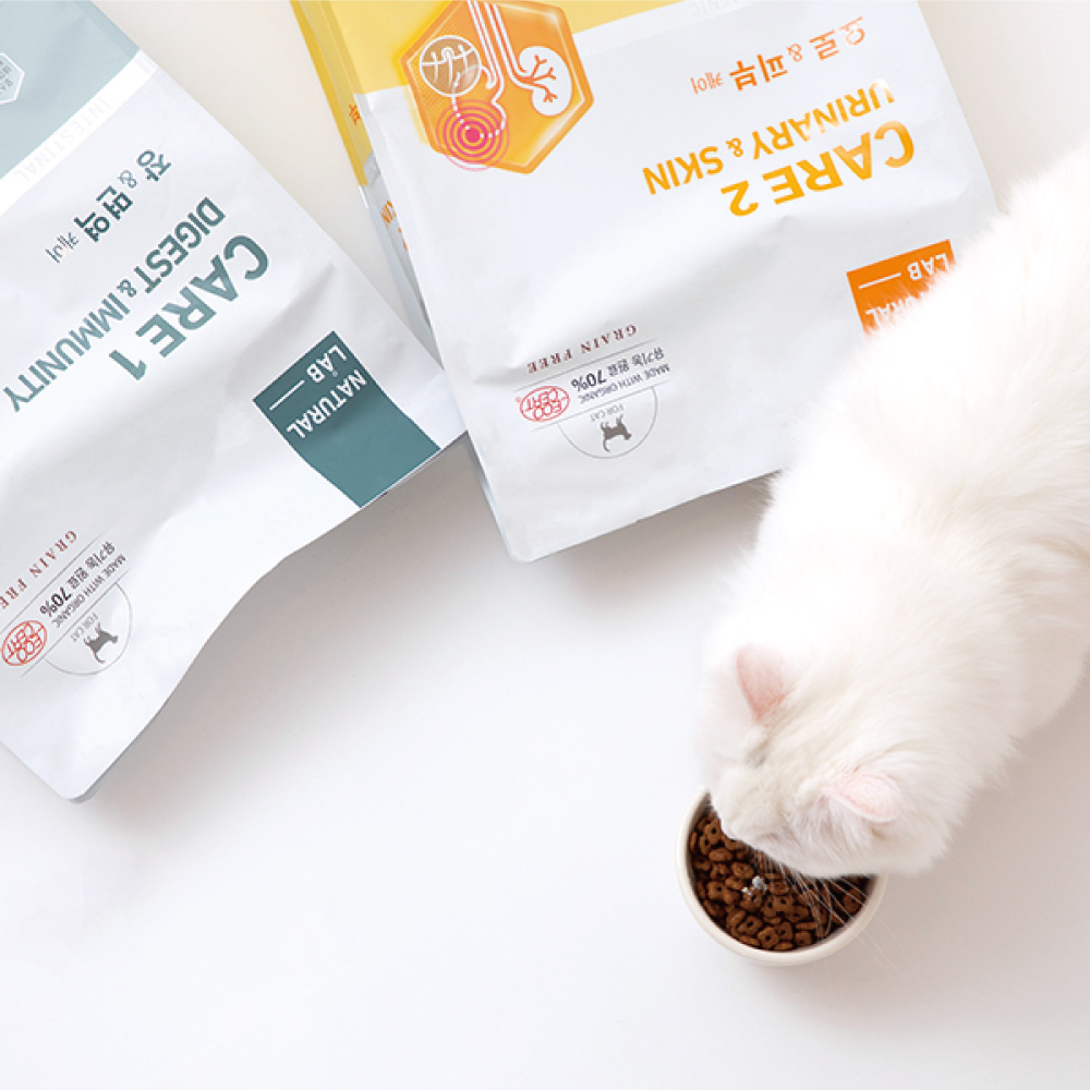 네츄럴랩 케어2 고양이사료 요로&피부 2kg 네츄럴랩 케어2 고양이사료 요로&피부 2kg