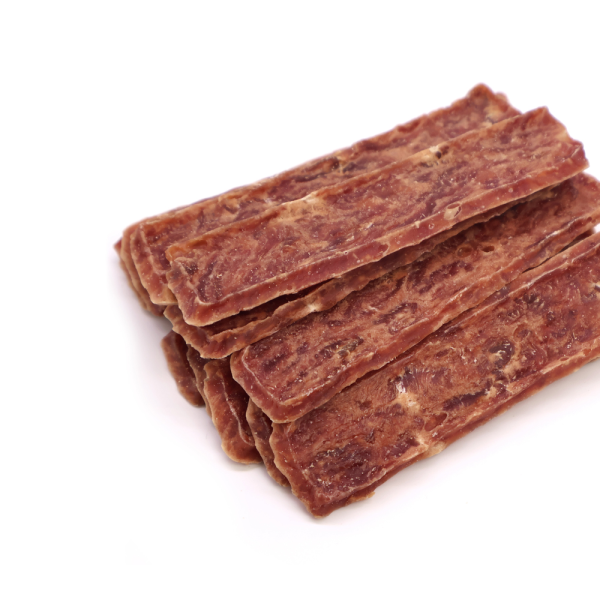 건강한육포 강아지간식 오리가슴살 슬라이스 100g