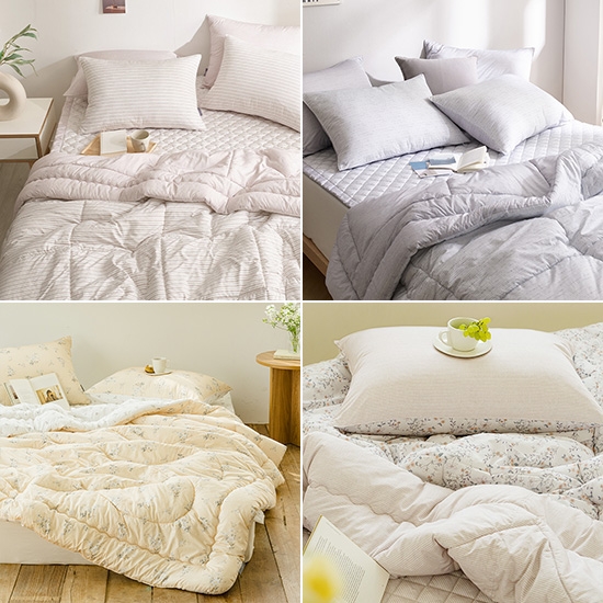 알러지케어 사계절 차렵이불 모음 (SS/Q)