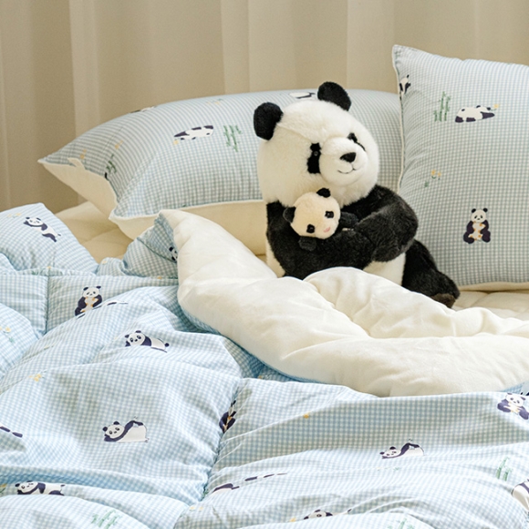 Mini Bao Welfogny Microfibre Duvet & Pillow Set