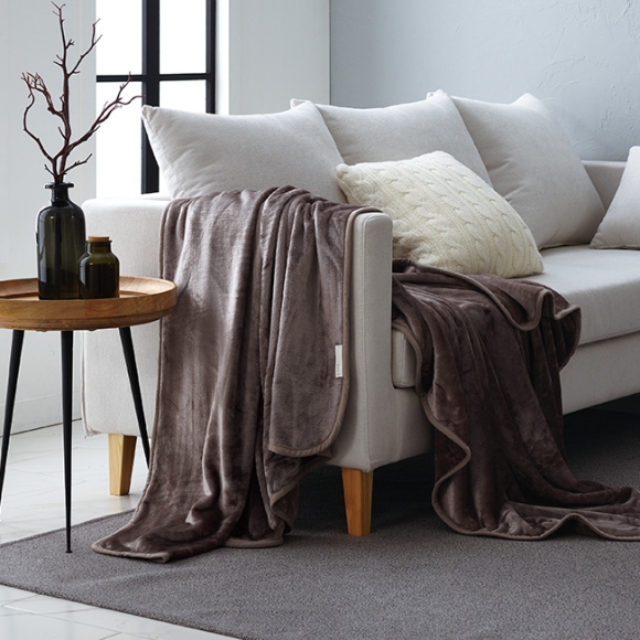 [일일초특가/25일] 따뜻한 슬립 포그니 극세사 담요 (150X210)