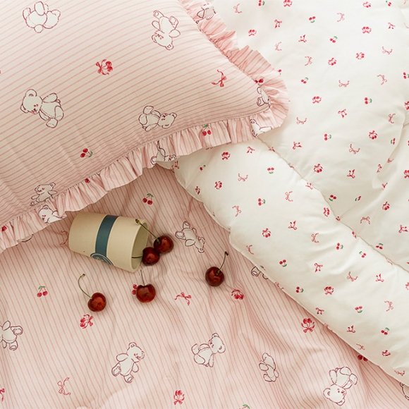 Cherry bare Allergy-care Kids Bedding series