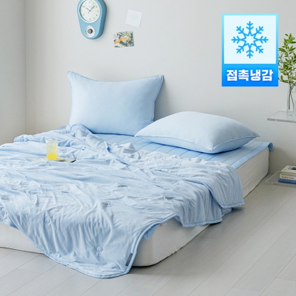 [여름감사제] 쿨슬립 기능성 아이스 냉감 여름이불ㅣ침구세트