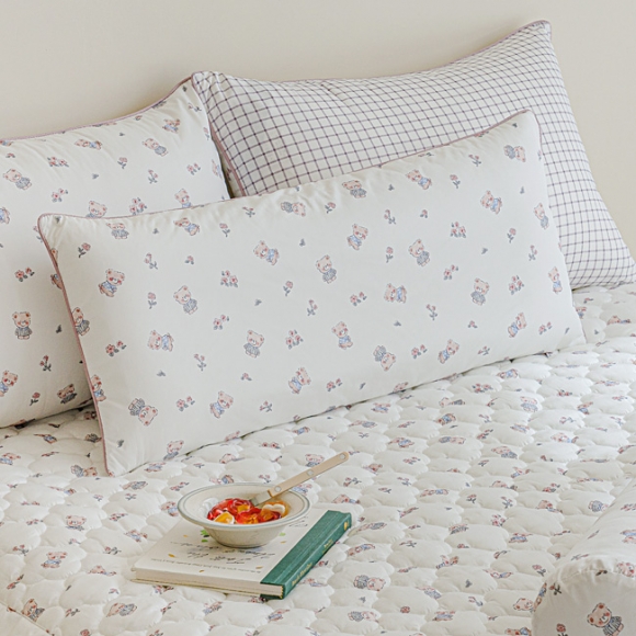 Hello bare Allergy-care Wide Pillow Cover